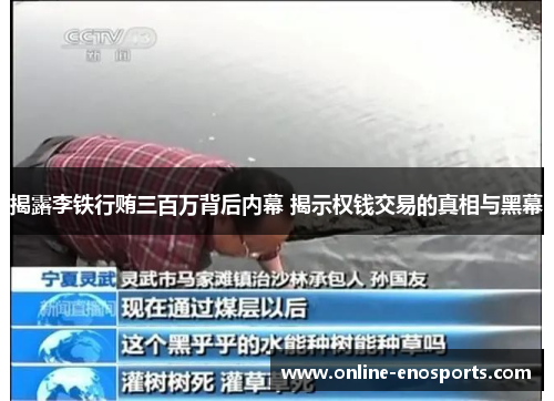 揭露李铁行贿三百万背后内幕 揭示权钱交易的真相与黑幕